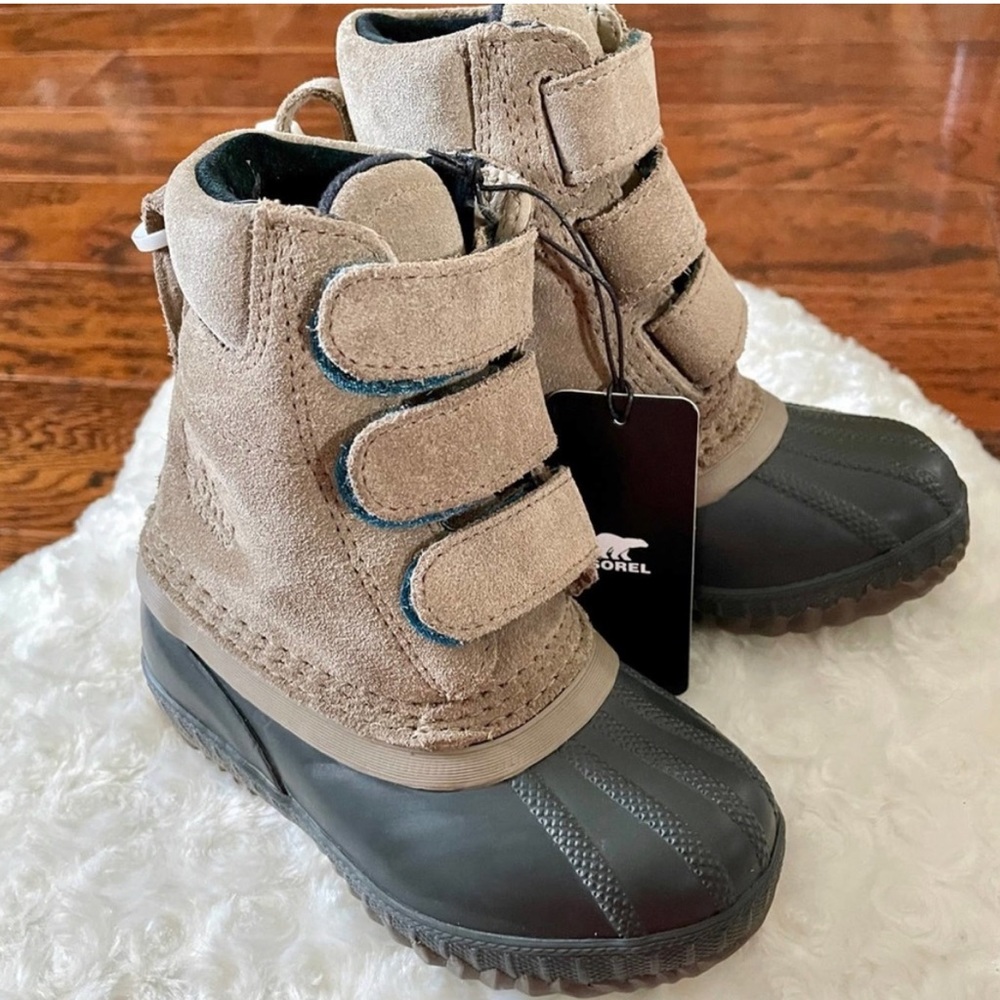 Sorel Cheyanne II Waterproof Winter Boots w/Velcro - Toddler Size 8 NEW!
